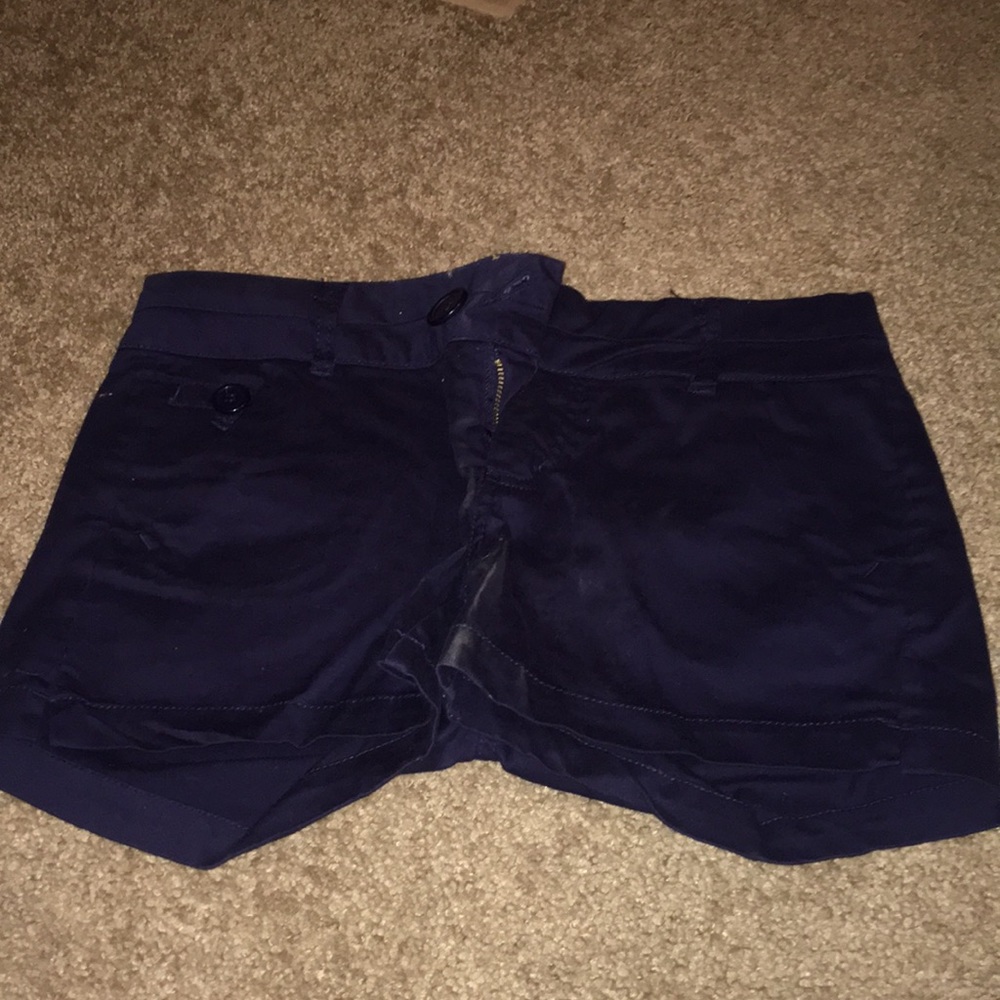 Navy shorts